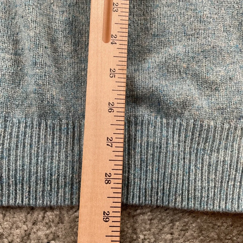 Jos. A. Bank Executive Collection Lambswool Blend Crew Neck Sweater Mens XL Blue
